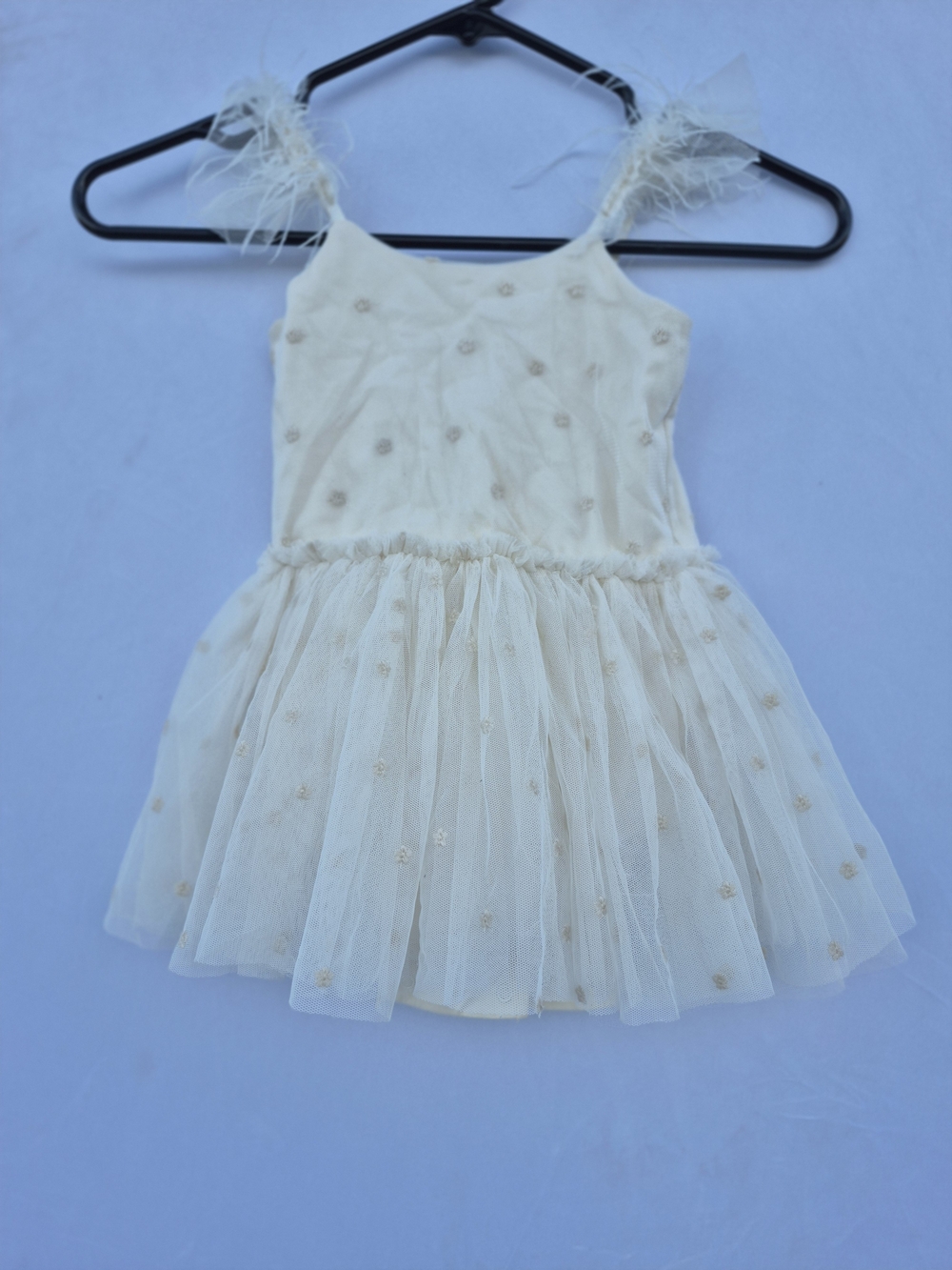 Cream Mini Dress